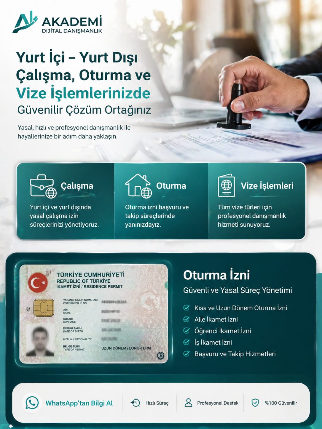 Oturma ve Çalışma İzni